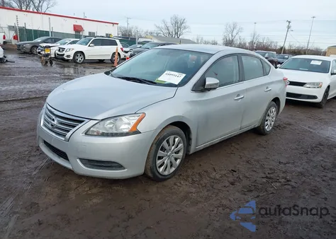 2014 Nissan Sentra S из США, поврежденный, VIN 3N1AB7AP1EY252357